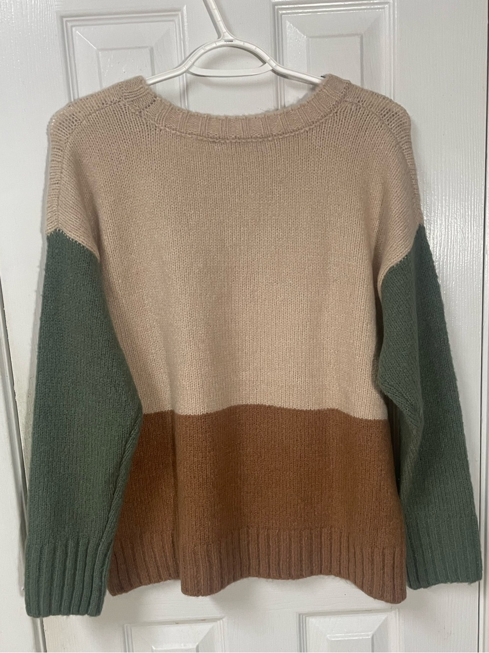 Baltic Born Sweater Pullover Women's Small Colorblock Knit Cabincore New NWT - Picture 3 of 9